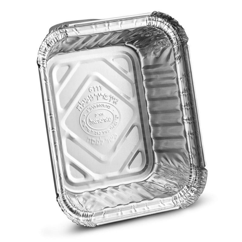 Propack [50 Pack 1lb Combo] Propack Disposable Aluminum Foil Meal Prep Cookware Containers With Plastic Lids, Oven, Toaster, Grill, Cooking, Roasting, Broiling, Baking, Baking, Events, Take Out, Restaurant - Image 3